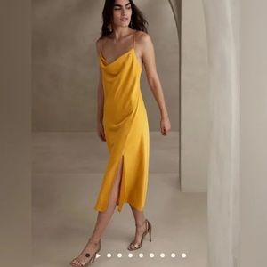 Banana Republic Adobe Midi Slip Dress (size SP)